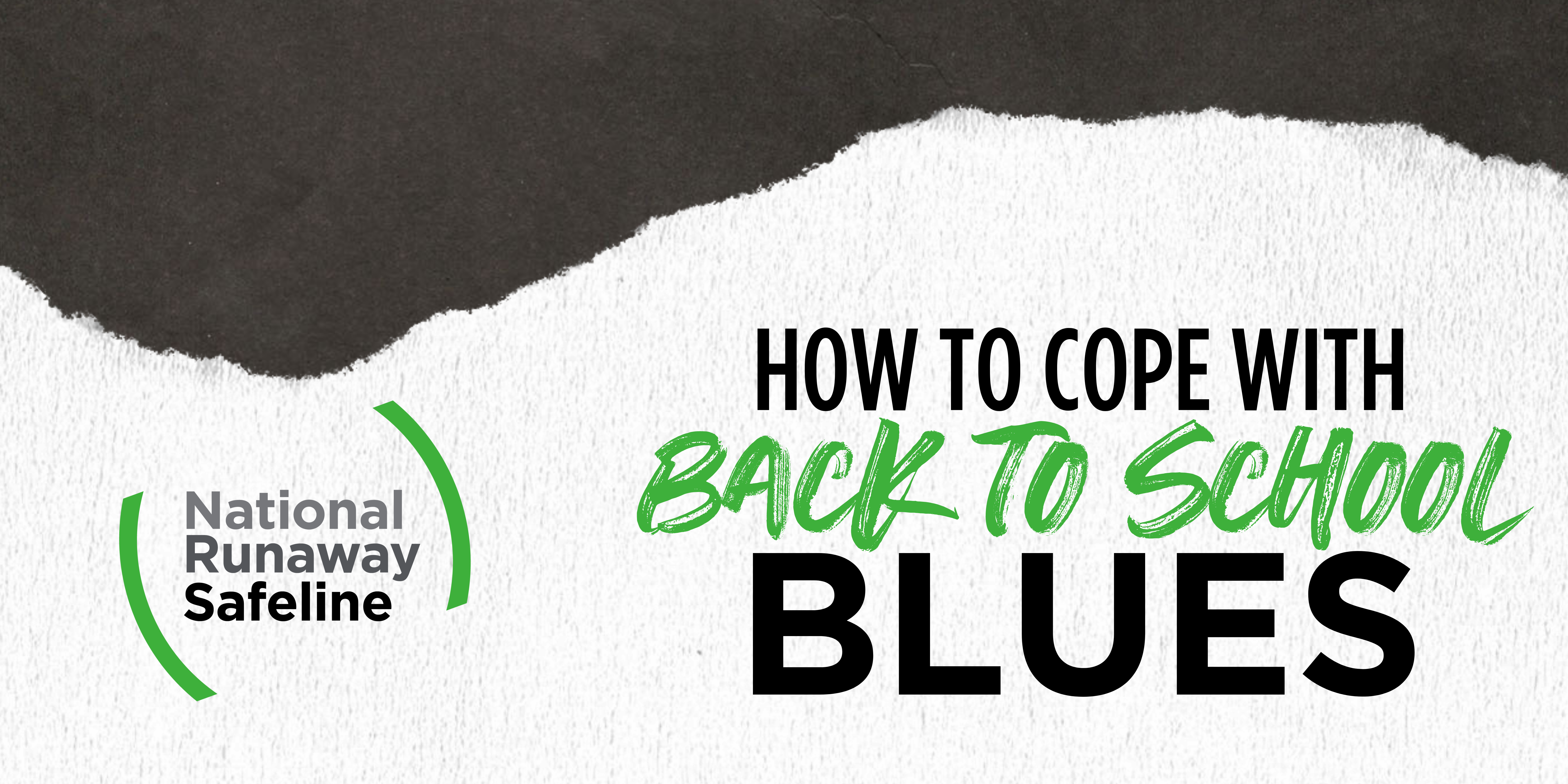 Back to School Blues – How to Cope