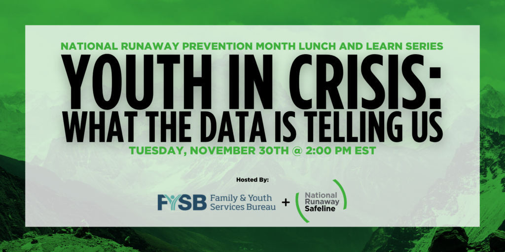 YOUTH IN CRISIS WHAT THE DATA IS TELLING US